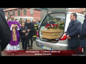 GERMAGNANO – L’ultimo saluto ad Andrea Forneris