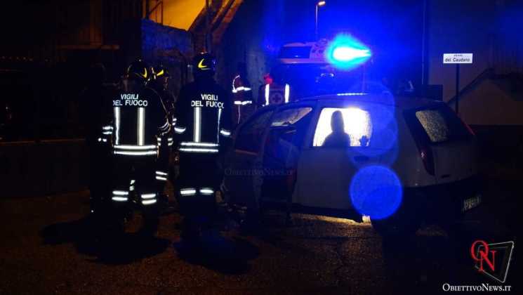 Cuorgne Auto contro spigolo 7