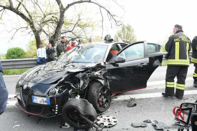 Caselle Borgaro Frontale svincolo tangenziale 1
