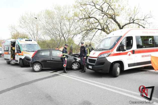 Caselle Borgaro Frontale svincolo tangenziale 15