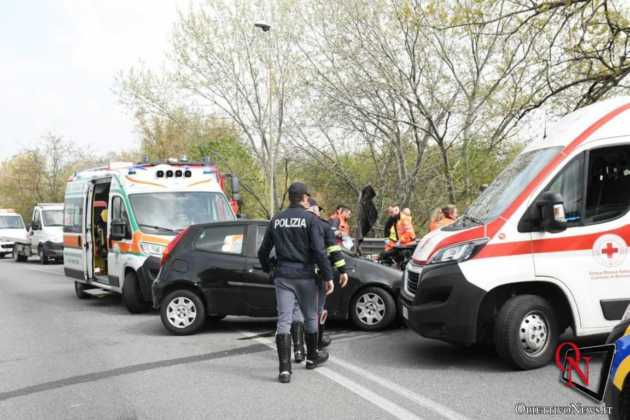 Caselle Borgaro Frontale svincolo tangenziale 16