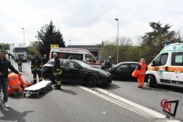 Caselle Borgaro Frontale svincolo tangenziale 2