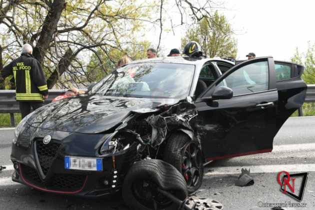 Caselle Borgaro Frontale svincolo tangenziale 6
