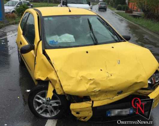 Caselle incidente strda Leini 1