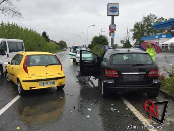 Caselle incidente strda Leini 2