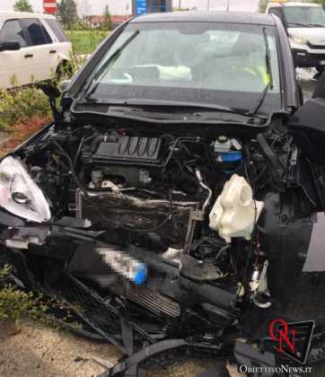 Caselle incidente strda Leini