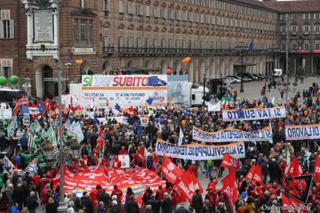 Torino Manifestazione Si Tav 06 04 2019 17