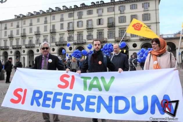 Torino Manifestazione Si Tav 06 04 2019 4