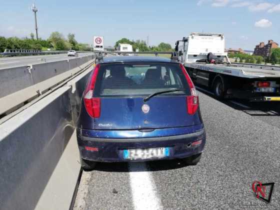 Torino incidenti tangenziale Rivoli3