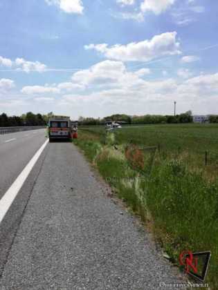 Volpiano incidente autostrada 2