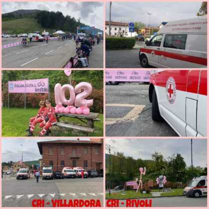 CANAVESE – CRI, Giro d'Italia in sicurezza: il Comitato di Pont Canavese ringrazia (FOTO)