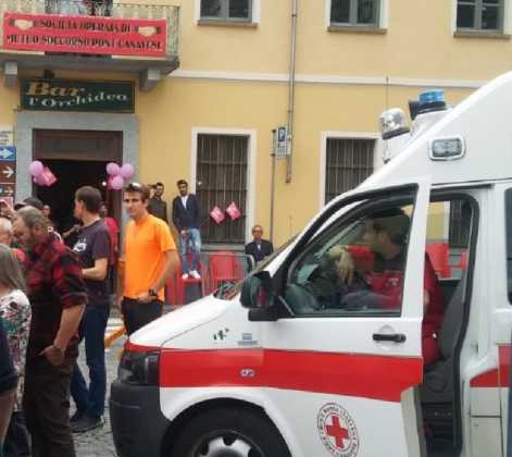 CANAVESE – CRI, Giro d'Italia in sicurezza: il Comitato di Pont Canavese ringrazia (FOTO)