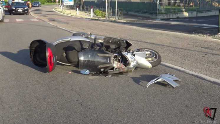 Busano incidente scooter 2