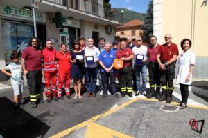 CAFASSE  – Donato un nuovo defibrillatore ai Vigili del Fuoco di Mathi