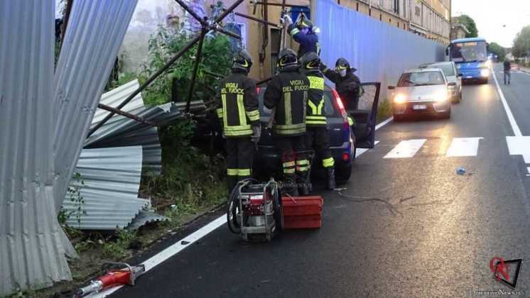 Rivarolo Incidente Corso Torino 5