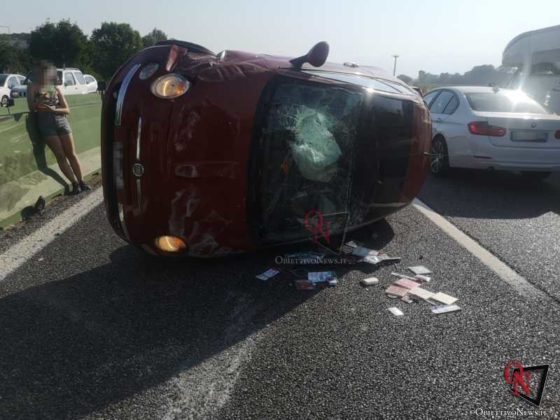 Torino incidente tangenziale tra Venaria e Savonera 3