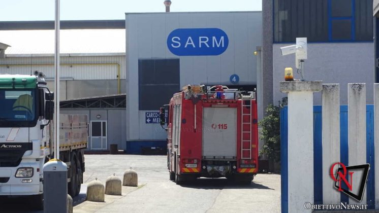 Busano incidente alla Sarm 1
