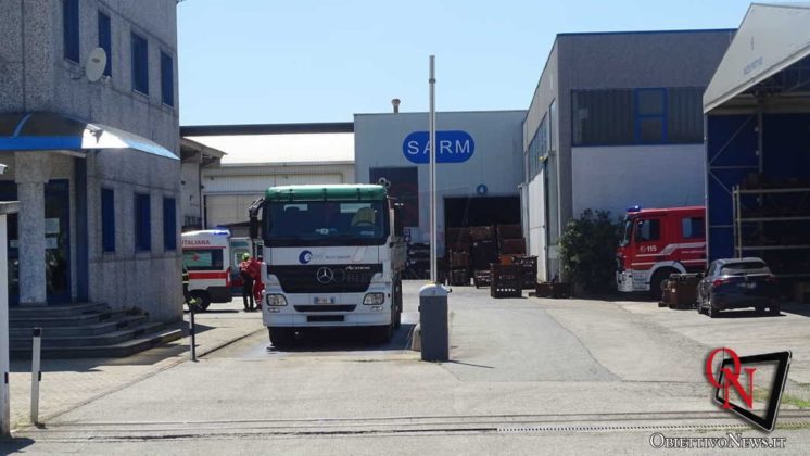 Busano incidente alla Sarm 9