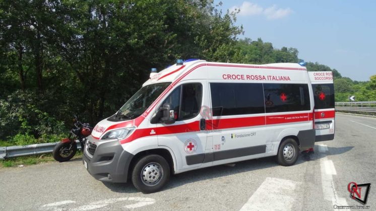 Strambinello Pontepreti incidente moto 1