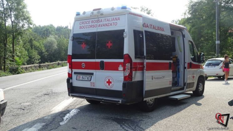 Strambinello Pontepreti incidente moto 3