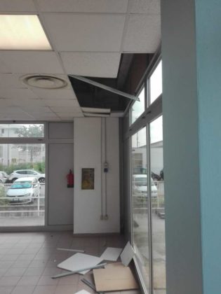 Torino nubifragio carceri mensa 6