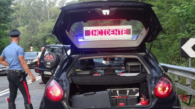 Carabinieri Radiomobile Incidente