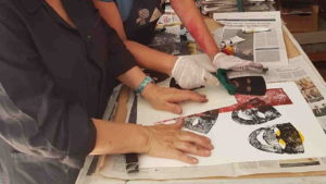 COSTIGLIOLE D’ASTI – Alessandra Mighetto e Nadia Presotto alla Biennale di Grafica di Kazan