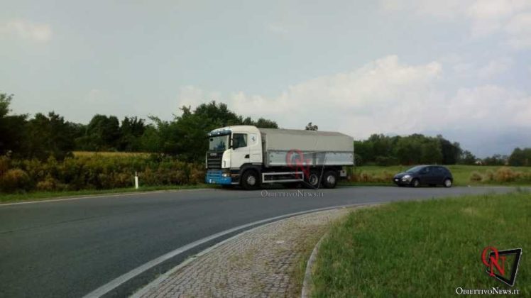 Rivarolo Salassa perdita di carico tir 3
