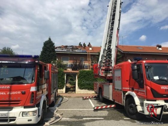 San Francesco Incendio Tetto 2