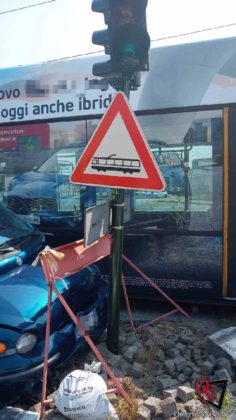 Torino incidente multipla tram10