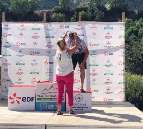 VALCHIUSELLA – L'alicese Paolo Rossi sul podio del Trail EDF Cenis Tour (FOTO)