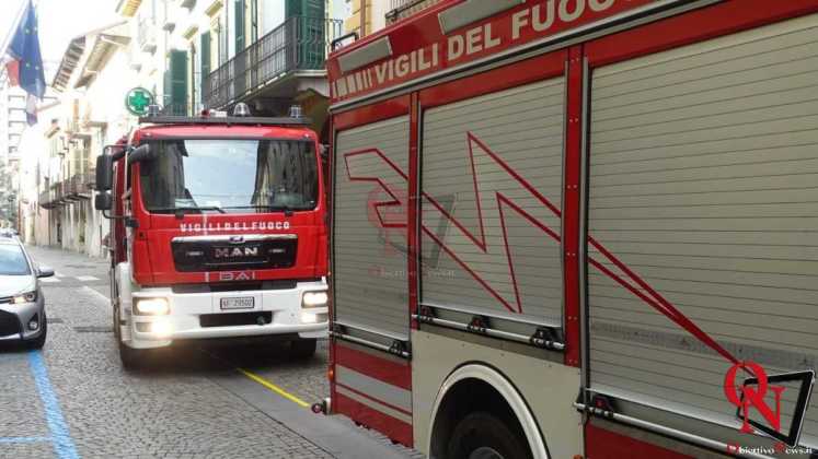 RIVAROLO CANAVESE – Allarme per un principio di incendio, subito sedato (FOTO)