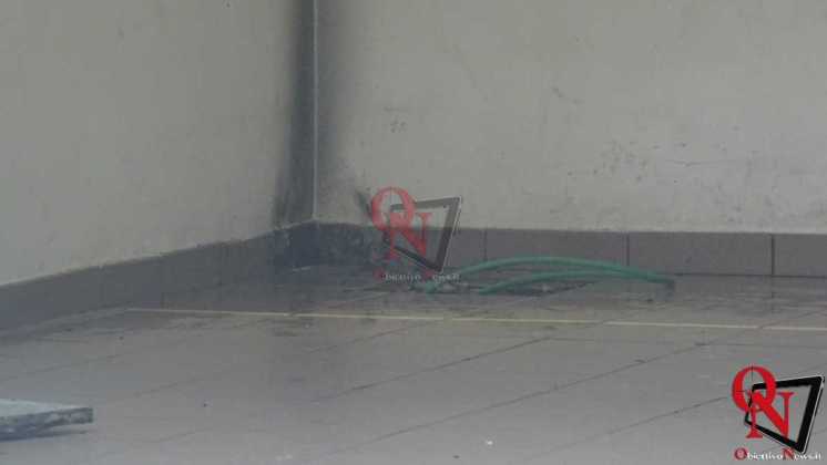 Rivarolo Incendio Bidone Postamat 8