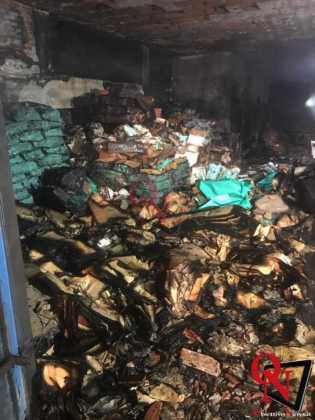 San Giorgio san giusto incendio azienda 1