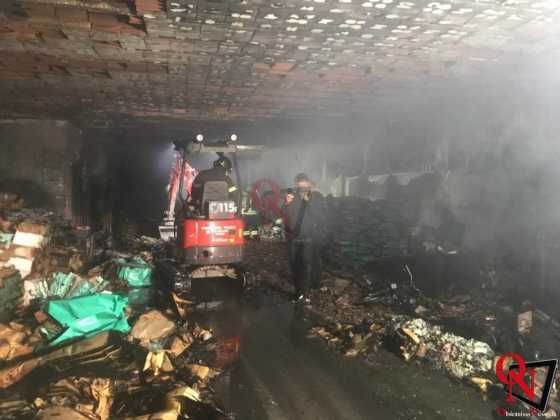 San Giorgio san giusto incendio azienda 2