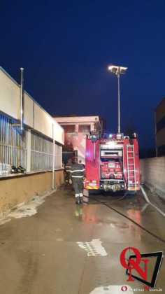 San Giorgio san giusto incendio azienda 4