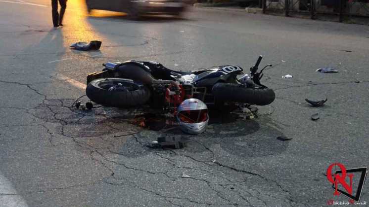 Lombardore Incidente auto moto 1