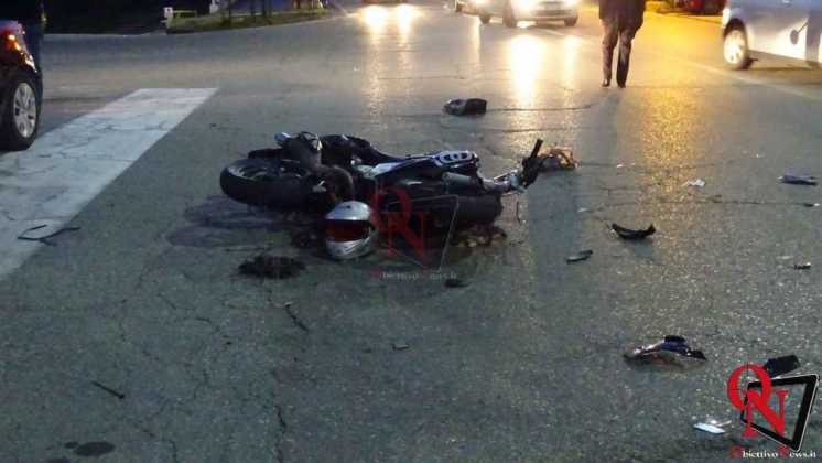 Lombardore Incidente auto moto 5
