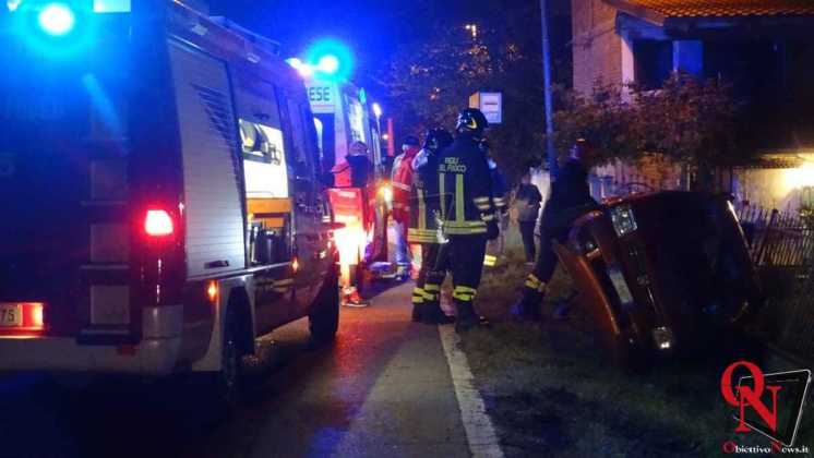 Lombardore auto fuori strada 3