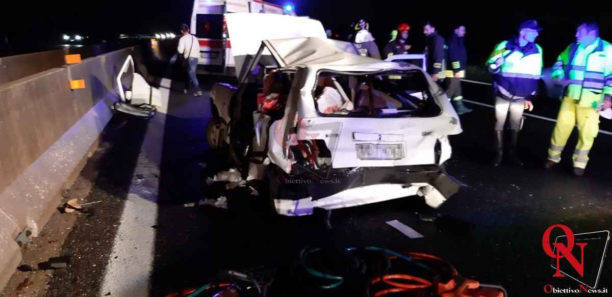 TORINO Incidente in tangenziale a Rivalta deceduto l'uomo sulla Uno