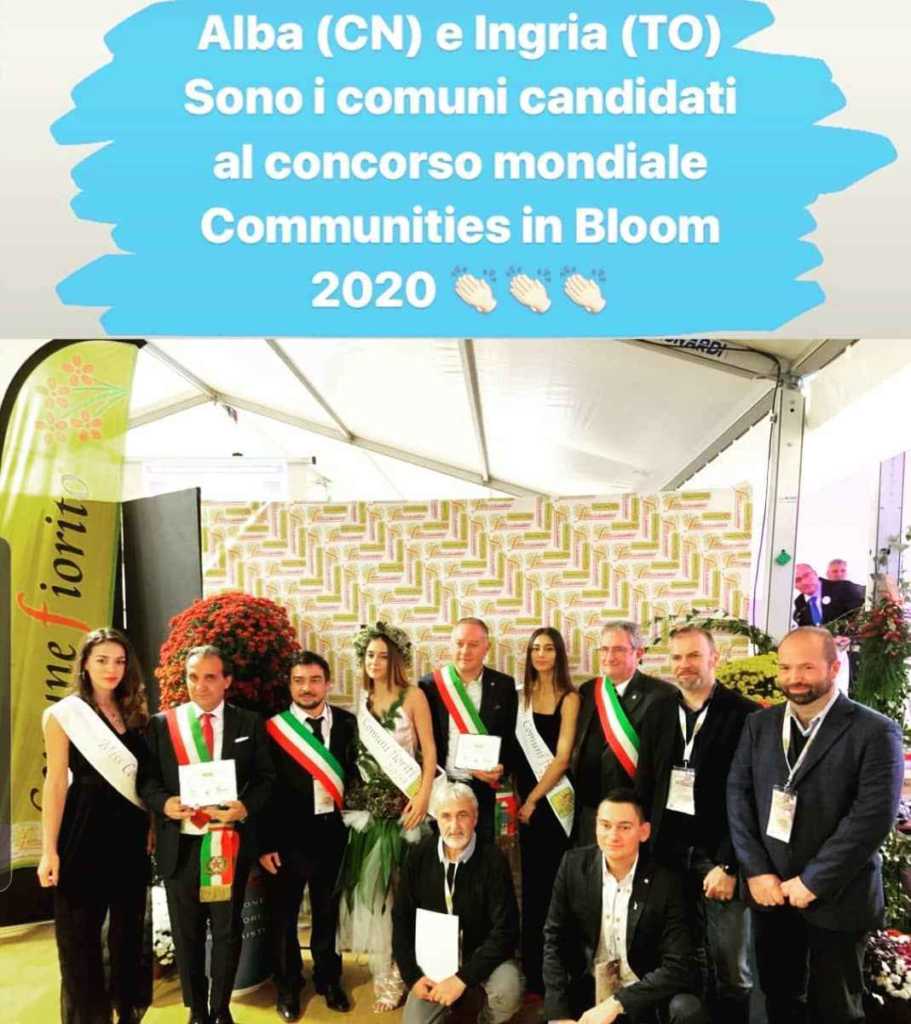 INGRIA – Il piccolo paese canavesano finalista di “Communities in Bloom”, il concorso mondiale delle comunità in fiore