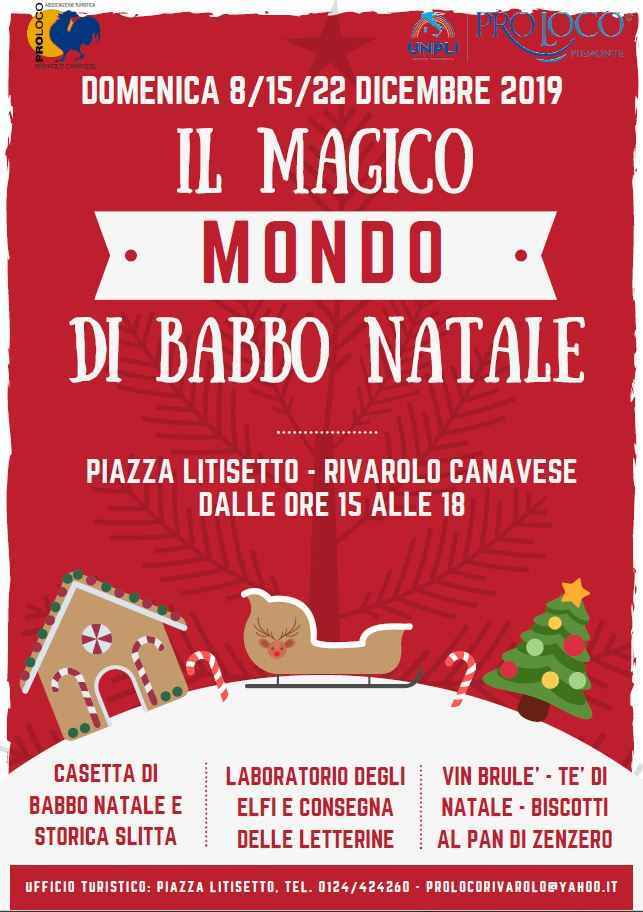 Biscotti Di Natale Yahoo.A Rivarolo Canavese Il Magico Mondo Di Babbo Natale Obiettivonews