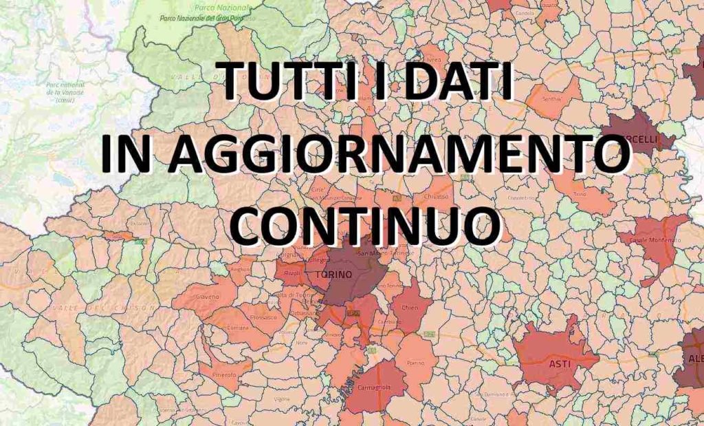 CANAVESE – Il quadro riepilogativo dei casi di Covid, comune per comune 1 CANAVESE – Il quadro riepilogativo dei casi di Covid, comune per comune