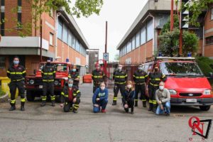 VENARIA REALE – Vigili del Fuoco: Angelo Lomonaco va in congedo, l’abbraccio dei suoi colleghi  (FOTO E VIDEO)