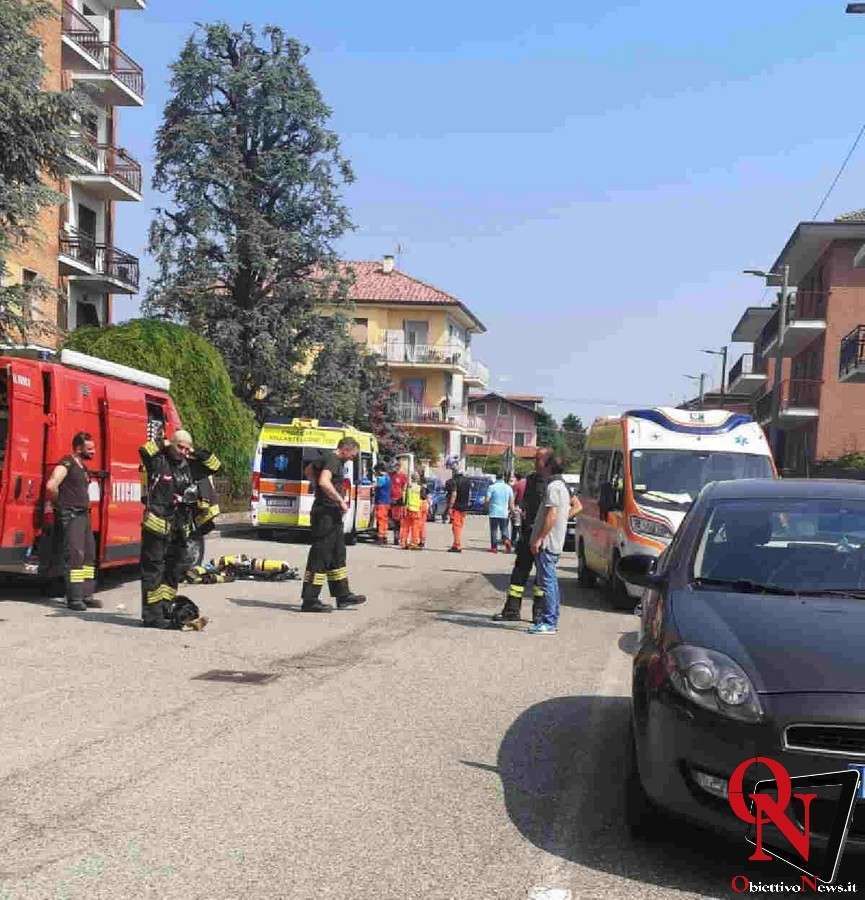 LEINI - Incendio abitazione in via Murialdo; deceduta una donna (FOTO)