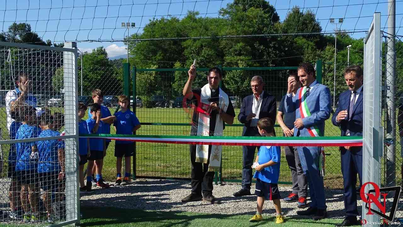 AGLIÈ – Inaugurato il nuovo campo da calcio a 5 (FOTO E VIDEO)