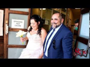 VENARIA REALE – Dopo un periodo sul fronte Covid, Carla e Loris coronano il loro sogno (FOTO E VIDEO)