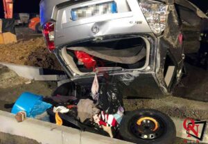 CALUSO – Deceduto il bimbo di cinque anni che era nell'auto che ha avuto l'incidente sulla SS26