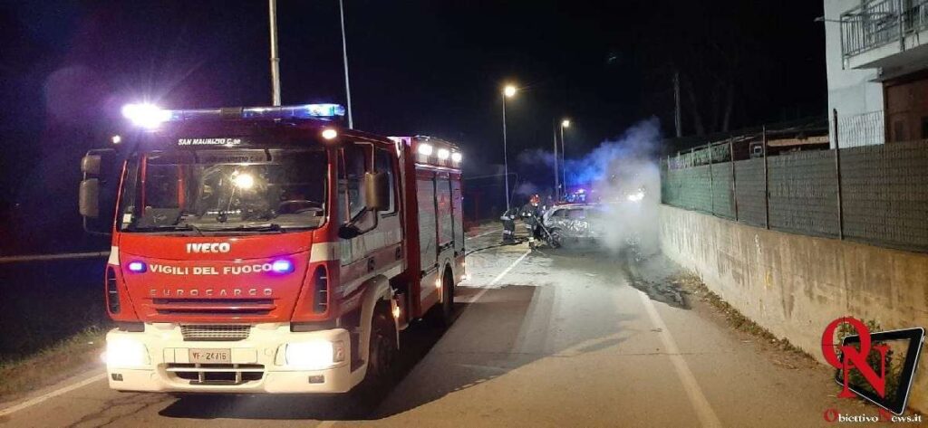 SAN FRANCESCO – Auto in fiamme dopo l'incidente; il conducente scappa (FOTO E VIDEO) 1 SAN FRANCESCO – Auto in fiamme dopo l'incidente; il conducente scappa (FOTO E VIDEO)