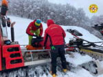 BIELLA – Scialpinista bloccato a Bioglio ricondotto a valle dal Soccorso Alpino